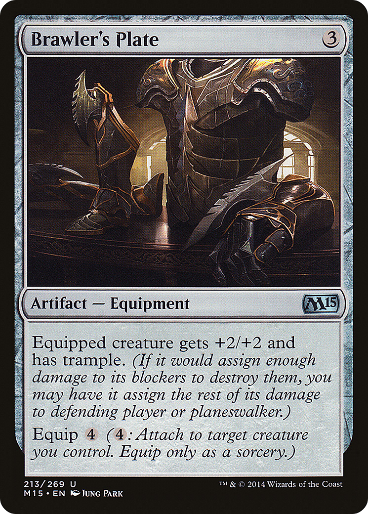 Image of Brawler's Plate (M15-213) - Magic 2015 Foil