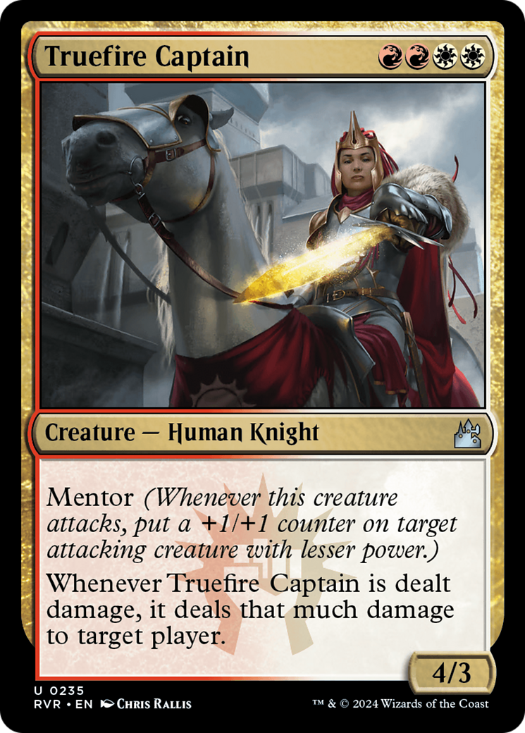 Image of Truefire Captain (RVR-235) - Ravnica Remastered