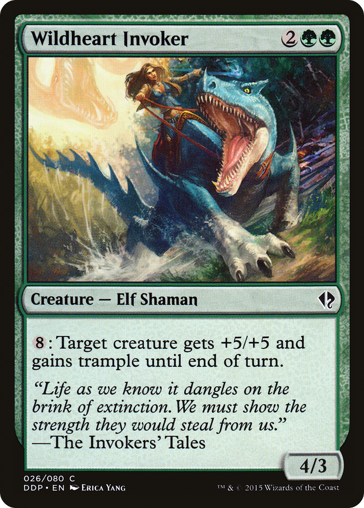 Image of Wildheart Invoker (DDP-026) - Duel Decks: Zendikar vs. Eldrazi
