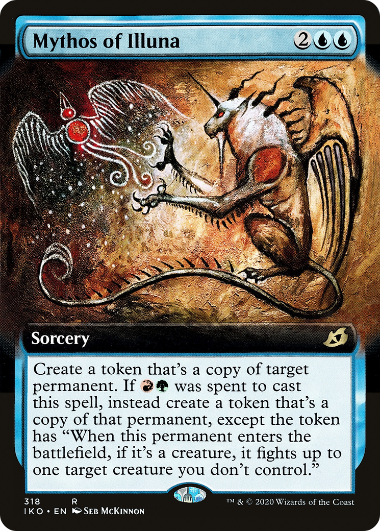 Image of Mythos of Illuna (Extended Art) (IKO-318) - Ikoria: Lair of Behemoths: (Extended Art)