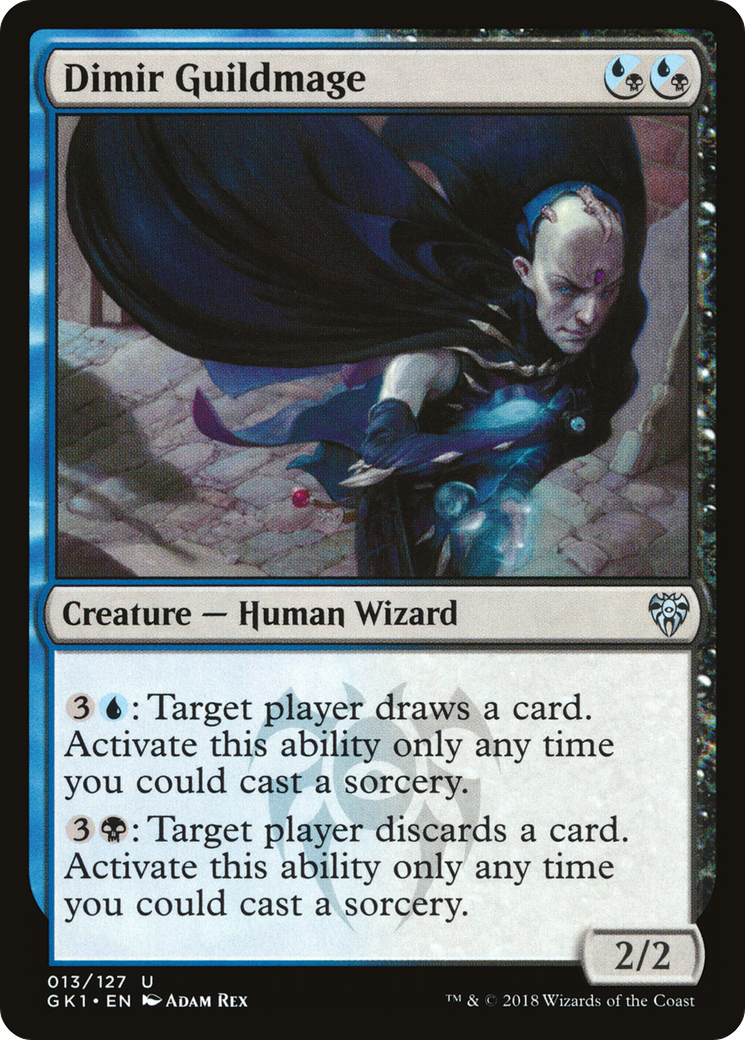Image of Dimir Guildmage (GR1-013) - GRN Guild Kit