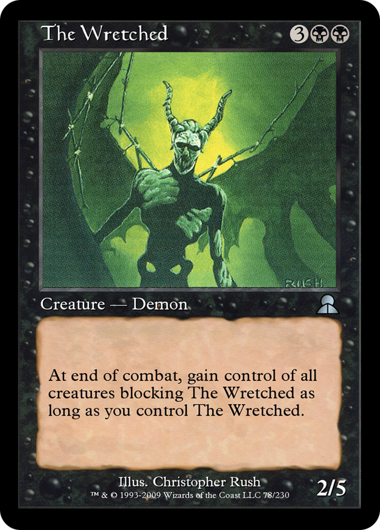 Image of The Wretched (ME3-078) - Masters Edition III Foil
