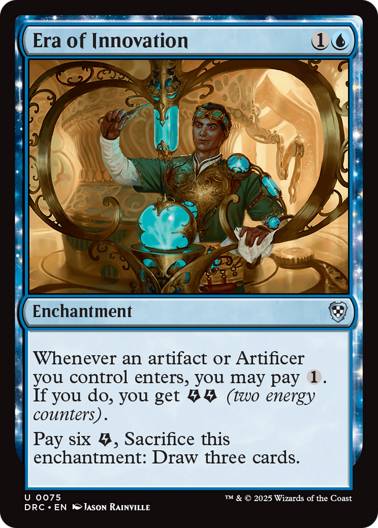 Image of Era of Innovation (DRC-075) - Commander: Aetherdrift: (enchantment)