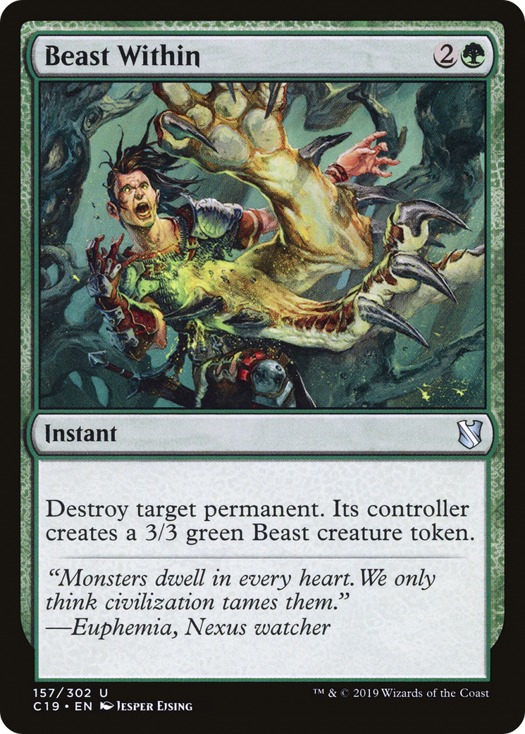 Image of Beast Within (C19-157) - Commander 2019