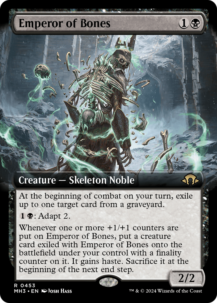 Image of Emperor of Bones (Extended Art) (MH3-453) - Modern Horizons 3: (Extended Art)