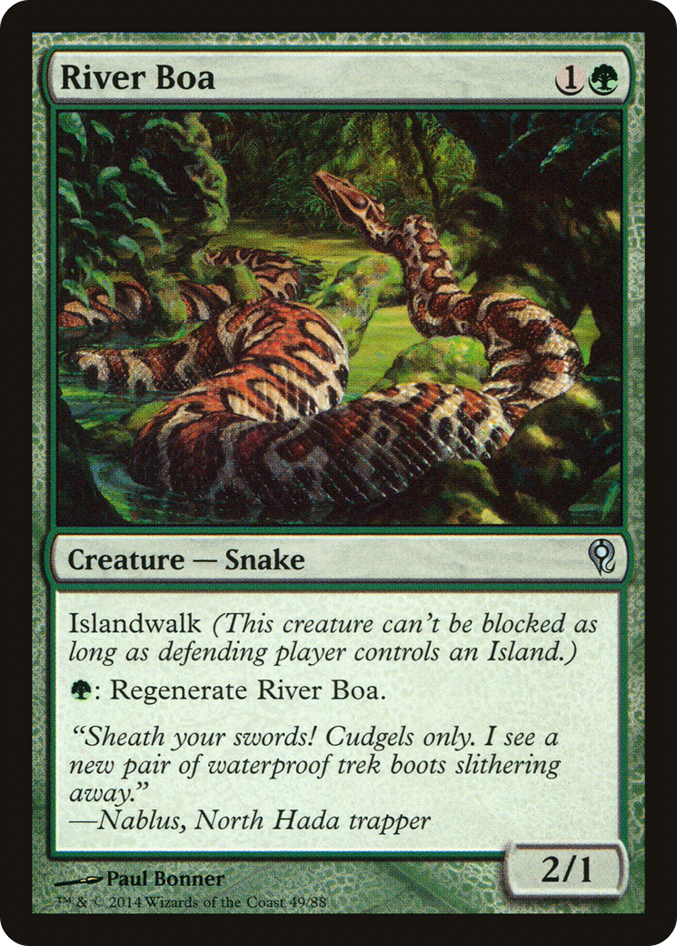 Image of River Boa (DDM-049) - Duel Decks: Jace vs. Vraska