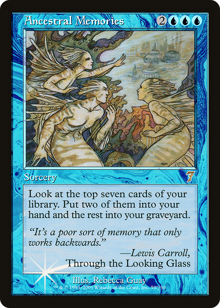 Image of Ancestral Memories (7ED-059) - 7th Edition Foil