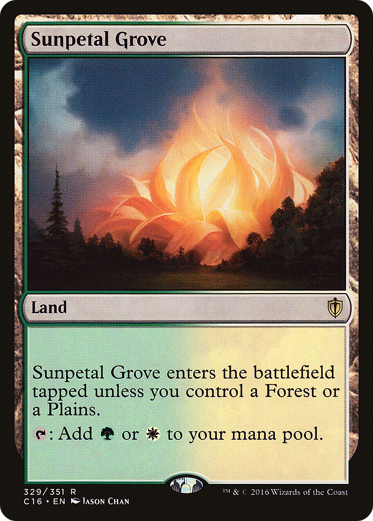 Image of Sunpetal Grove (C16-329) - Commander 2016