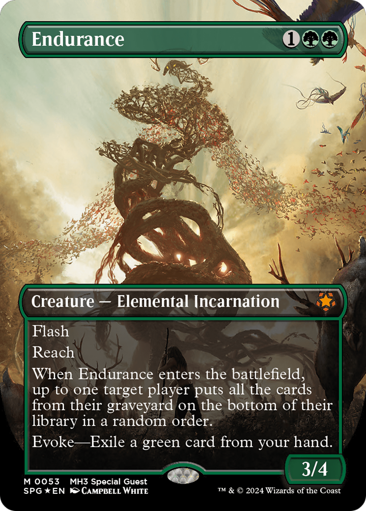 Image of Endurance (Borderless) (Textured Foil) (SPG-053) - Special Guests (Borderless) Foil