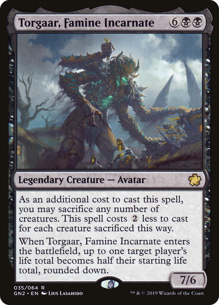 Image of Torgaar, Famine Incarnate (GN2-035) - Game Night 2019