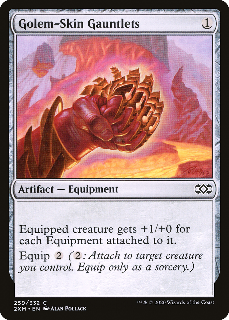 Image of Golem-Skin Gauntlets (2XM-259) - Double Masters