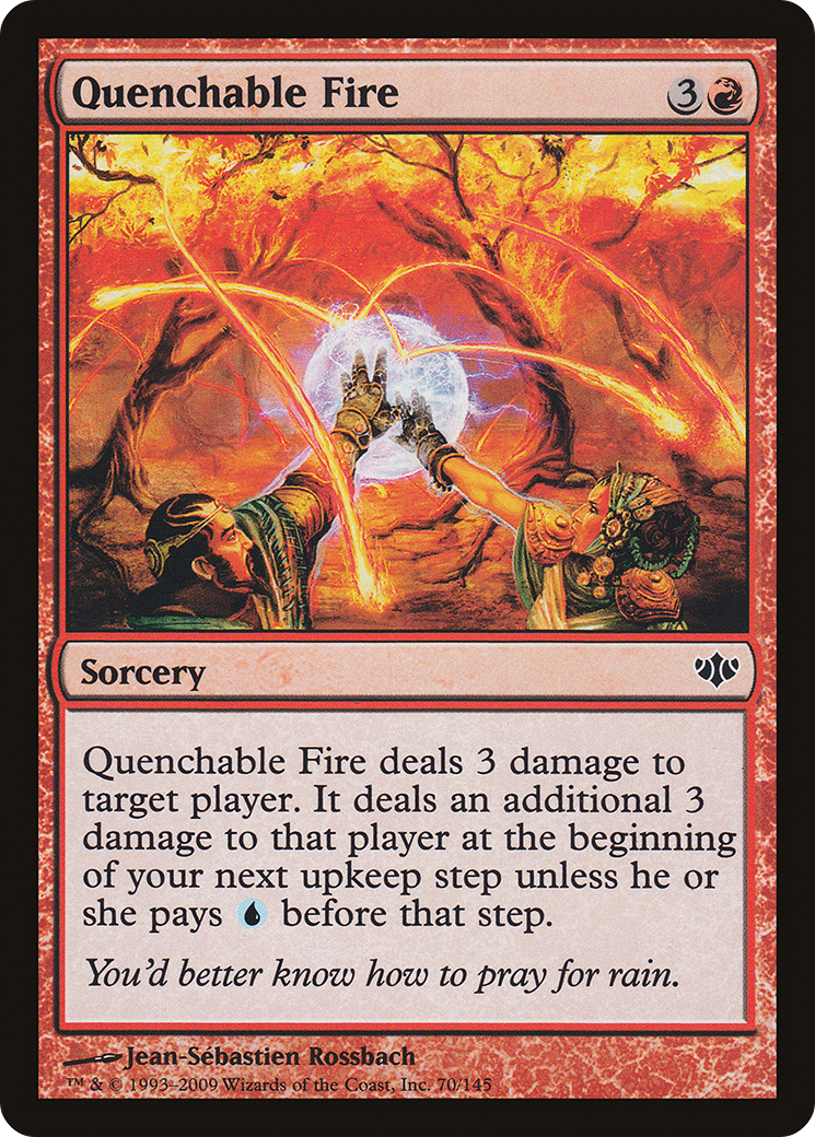 Image of Quenchable Fire (CON-070) - Conflux Foil