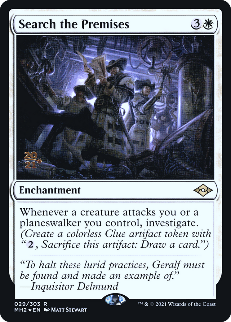 Image of Search the Premises (PRE-029) - Modern Horizons 2 Promos Foil