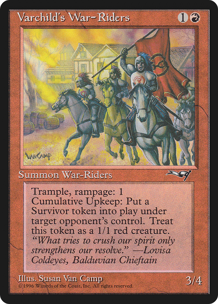 Image of Varchild's War-Riders (ALL-122) - Alliances