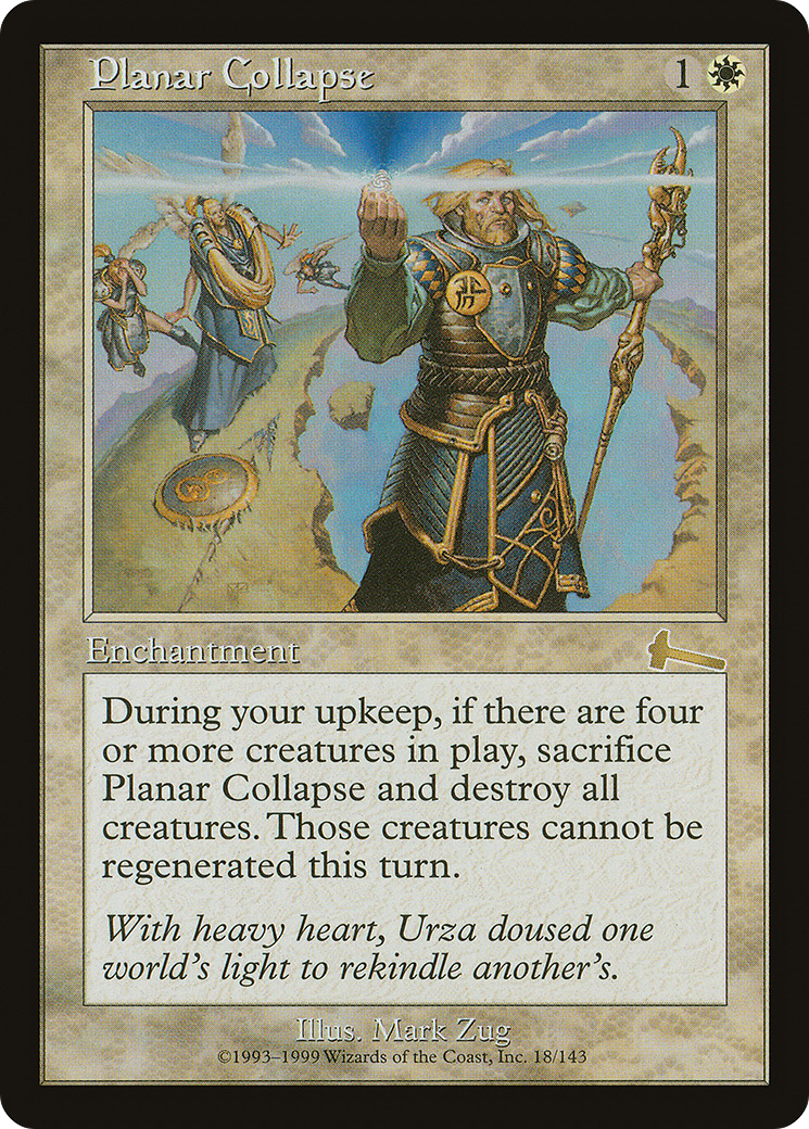 Image of Planar Collapse (ULG-018) - Urza's Legacy Foil