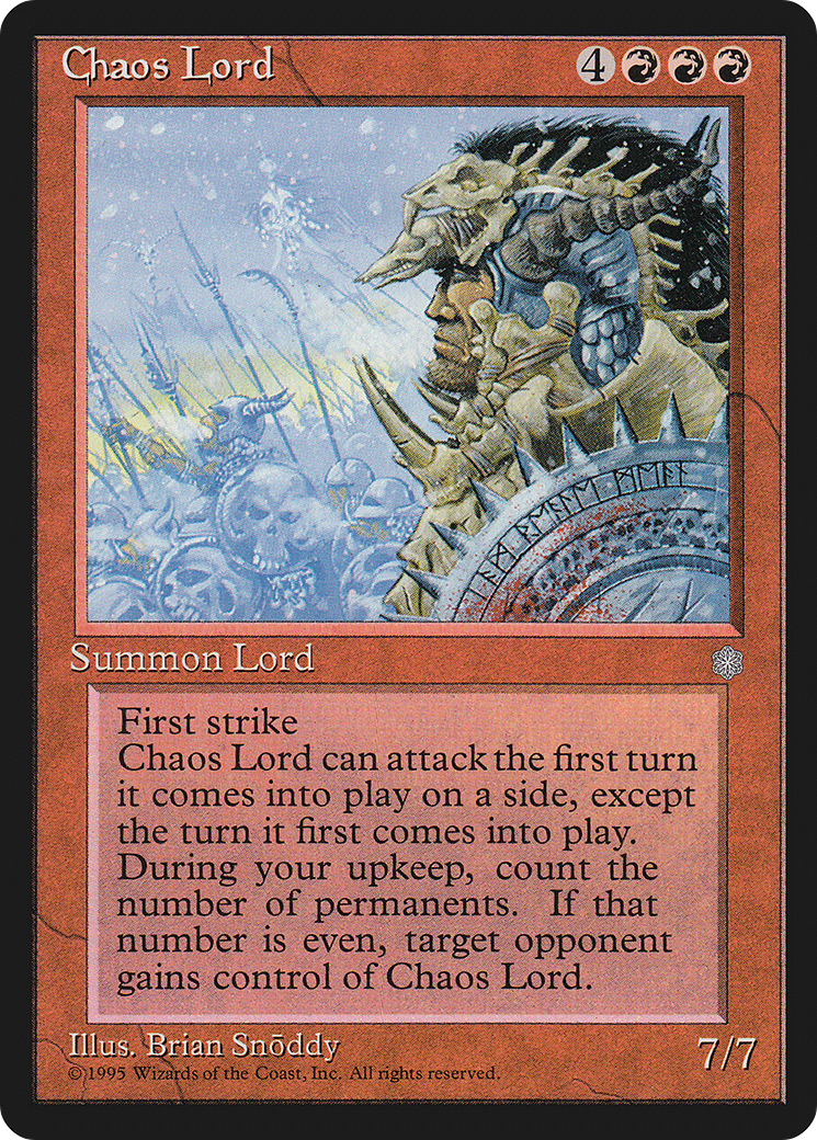 Image of Chaos Lord (ICE-) - Ice Age
