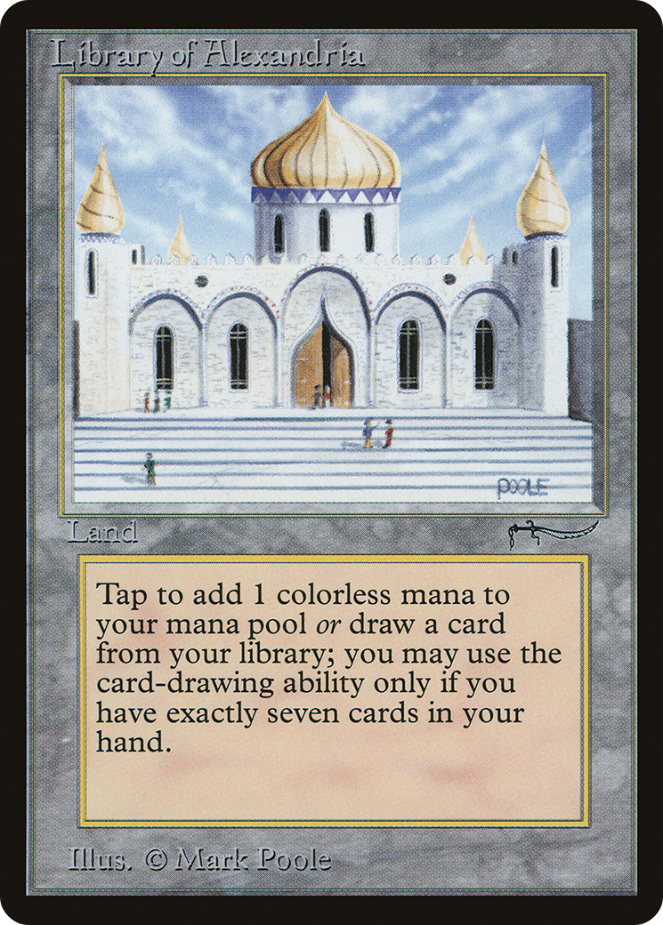 Image of Library of Alexandria (ARN-) - Arabian Nights