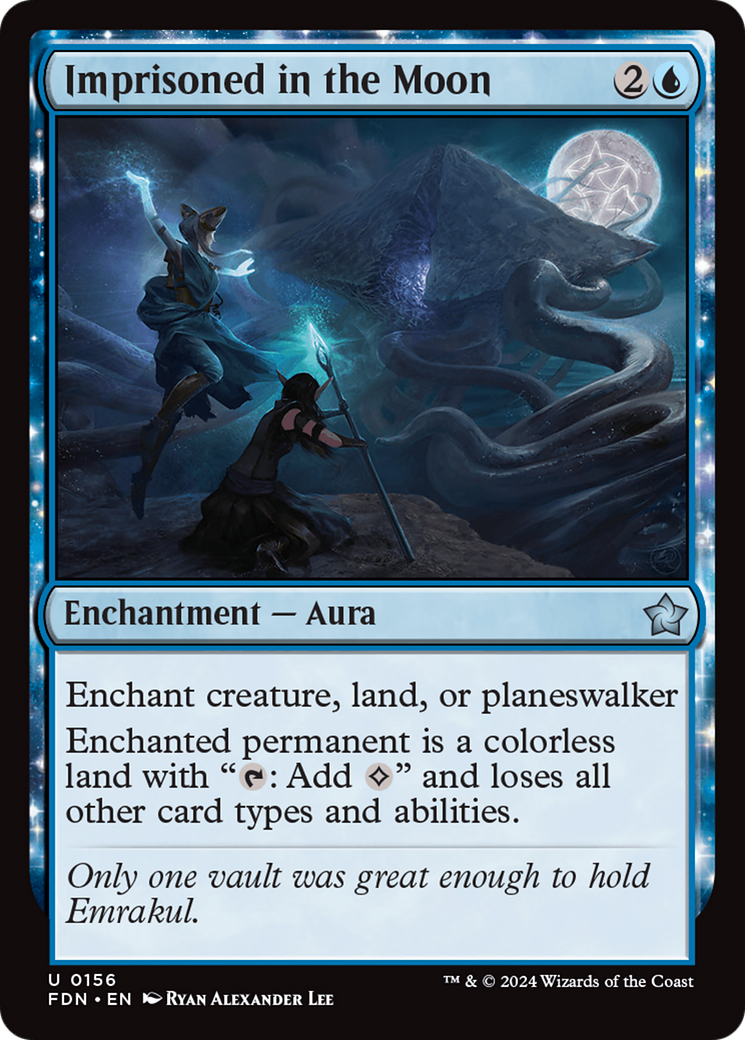 Image of Imprisoned in the Moon (FDN-156) - Foundations: (enchantment)
