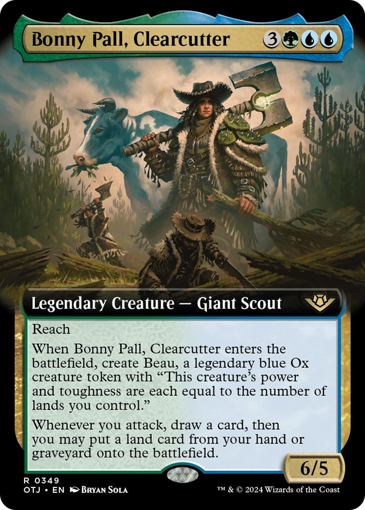 Image of Bonny Pall, Clearcutter (Extended Art) (OTJ-349) - Outlaws of Thunder Junction: (Extended Art)