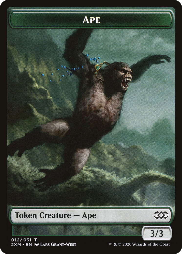 Image of Ape (T2XM-012) - Double Masters Tokens