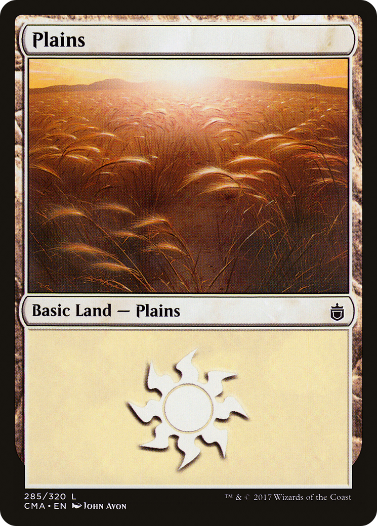 Image of Plains (285) (CMA-285) - Commander Anthology