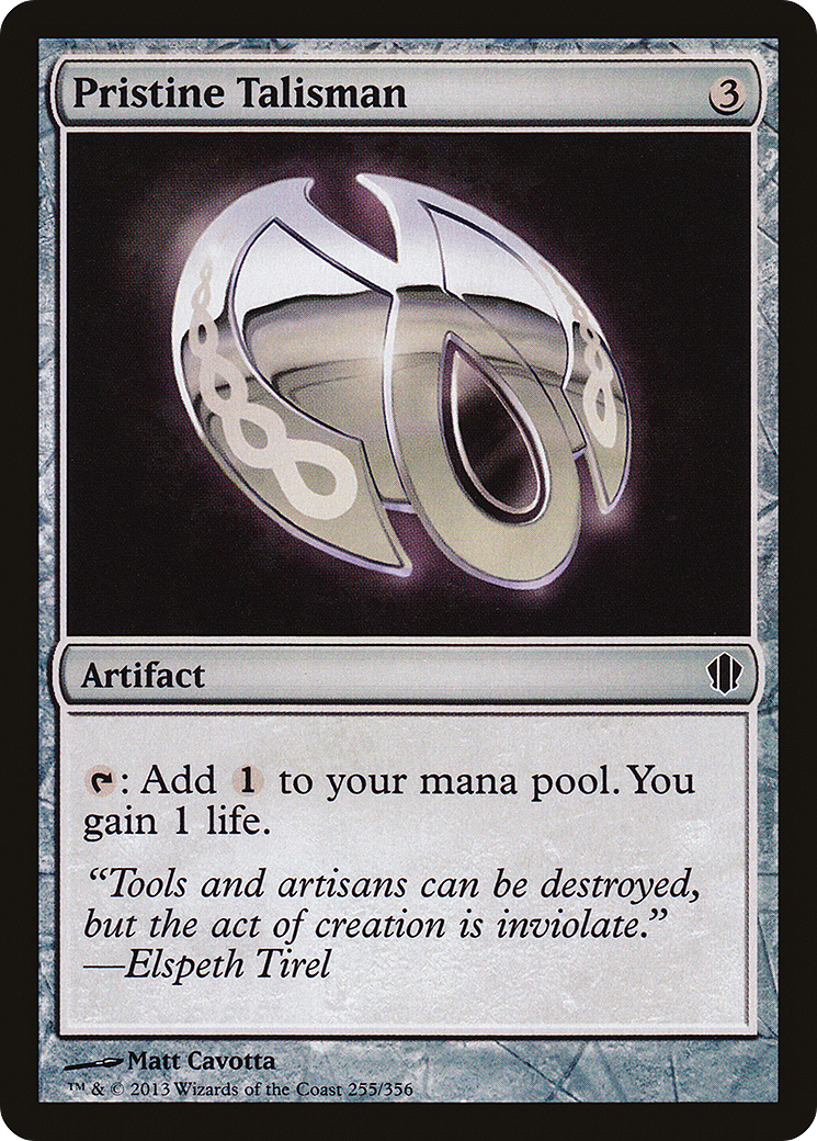 Image of Pristine Talisman (C13-255) - Commander 2013