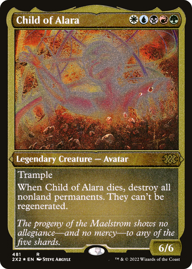 Image of Child of Alara (2X2-481) - Double Masters 2022 Foil