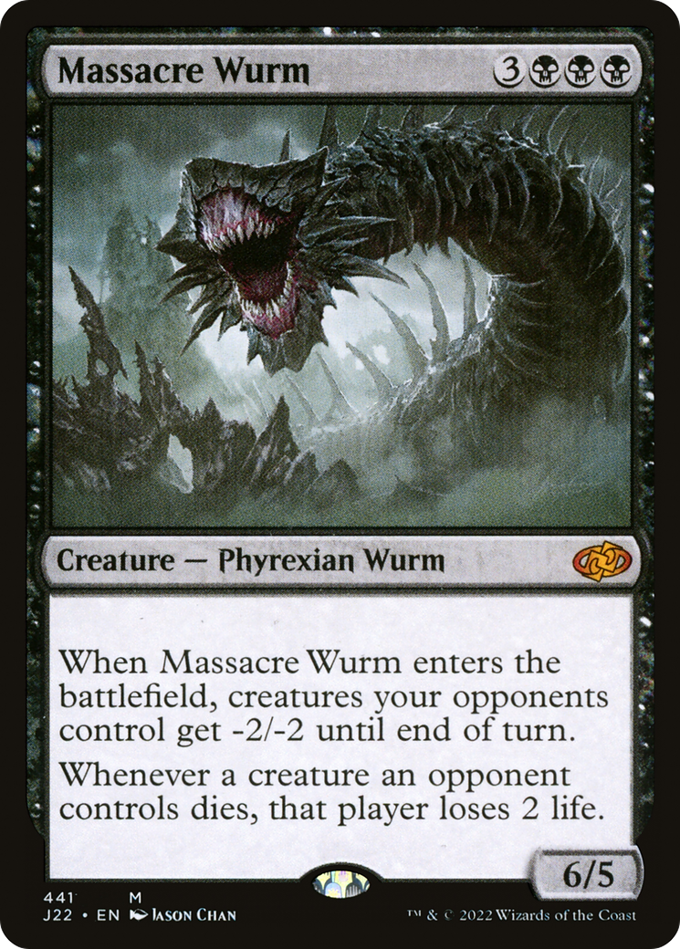 Image of Massacre Wurm (J22-441) - Jumpstart 2022