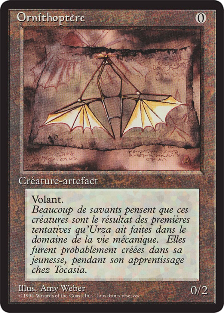 Image of Ornithopter (FBB-) - Foreign Black Border