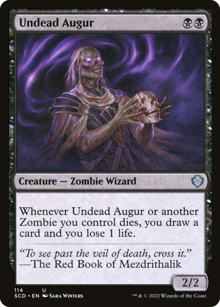 Image of Undead Augur (SCD-114) - Starter Commander Decks