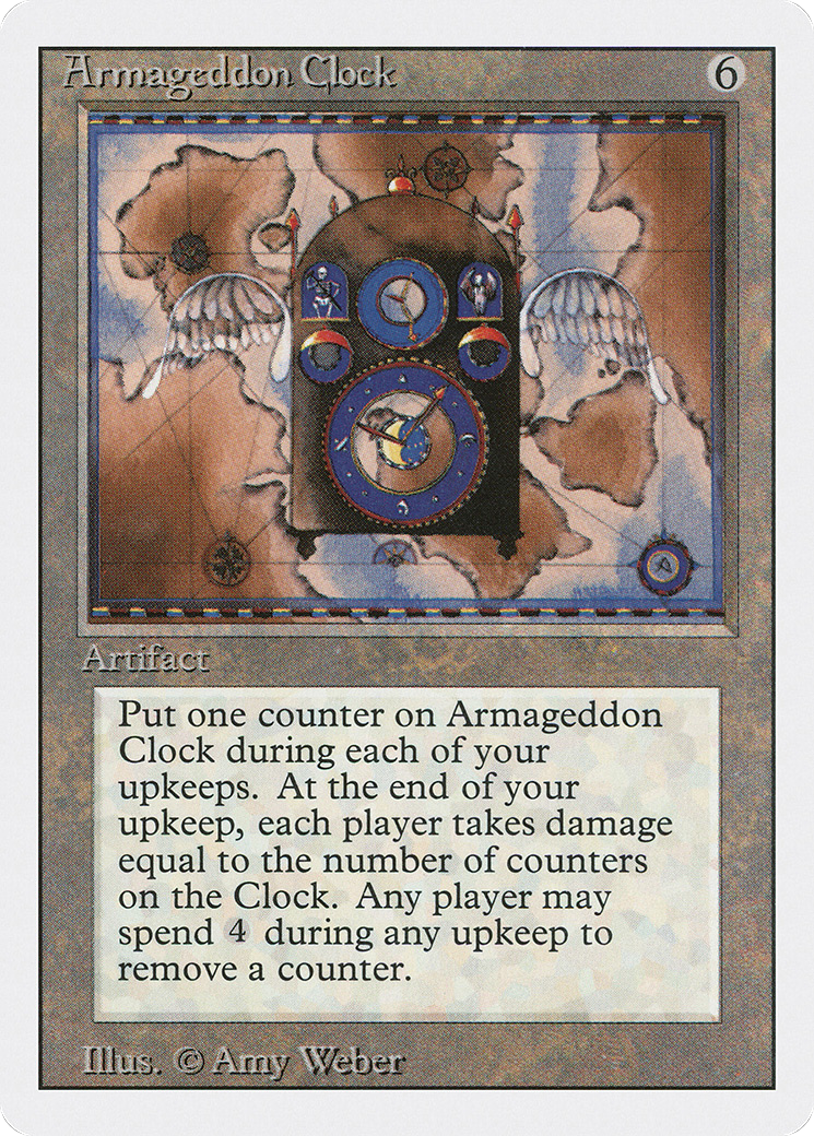 Image of Armageddon Clock (3ED-) - Revised Edition