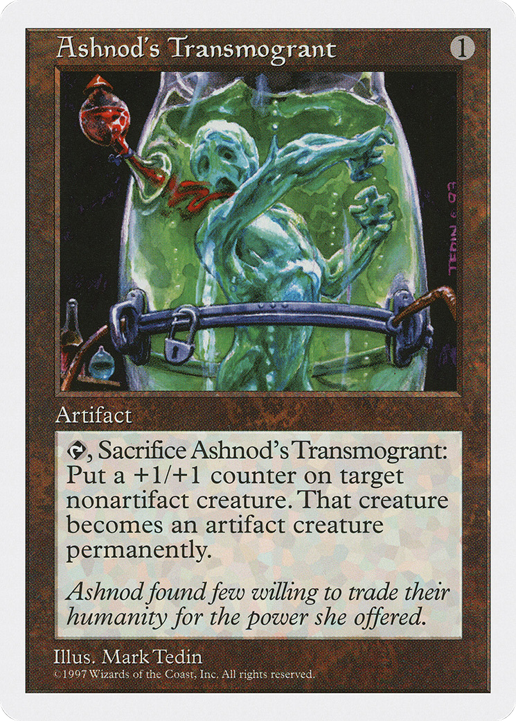Image of Ashnod's Transmogrant (5ED-) - Fifth Edition
