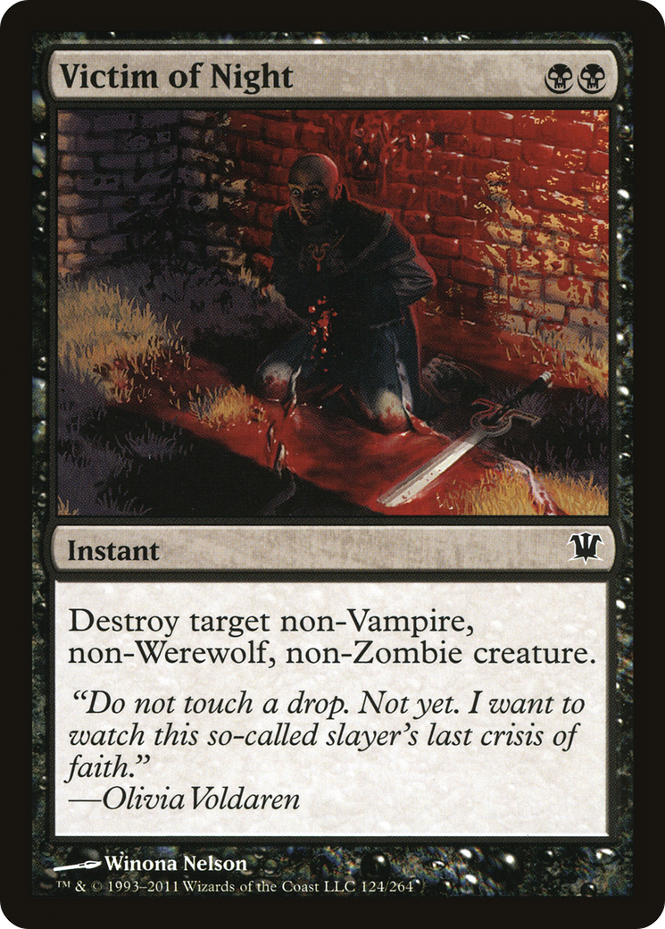 Image of Victim of Night (ISD-124) - Innistrad