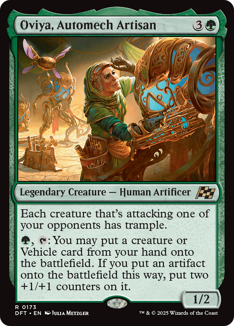 Image of Oviya, Automech Artisan (DFT-173) - Aetherdrift