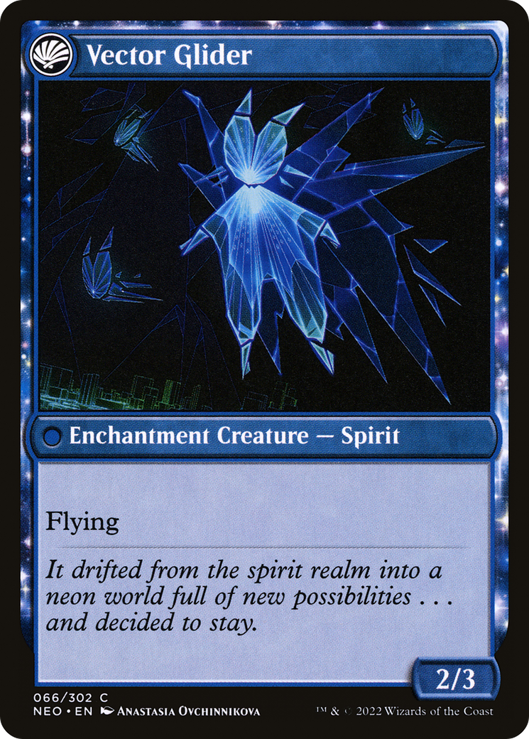 Image of The Modern Age (NEO-066) - Kamigawa: Neon Dynasty: (fandfc, enchantment)