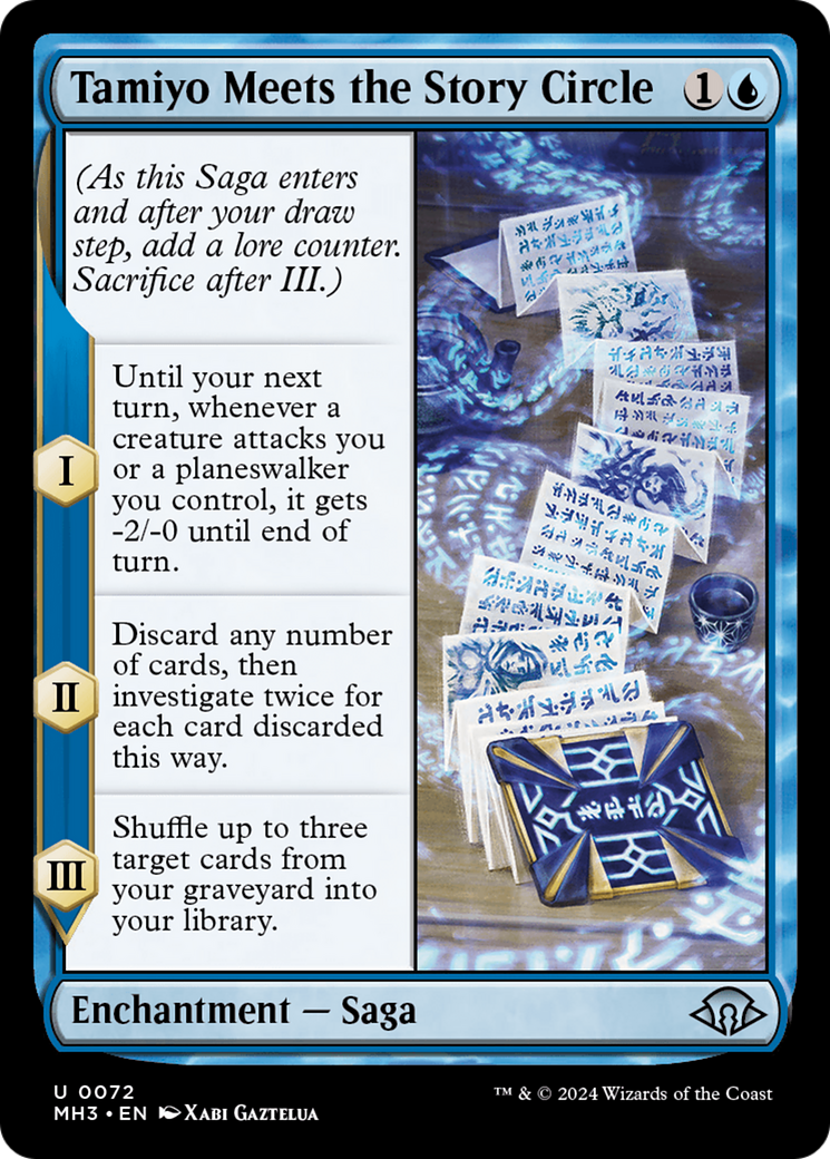Image of Tamiyo Meets the Story Circle (MH3-072) - Modern Horizons 3 Foil