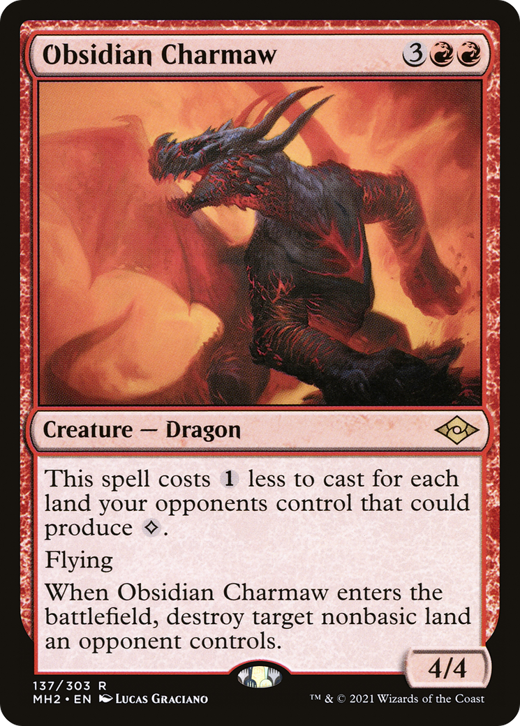 Image of Obsidian Charmaw (MH2-137) - Modern Horizons 2