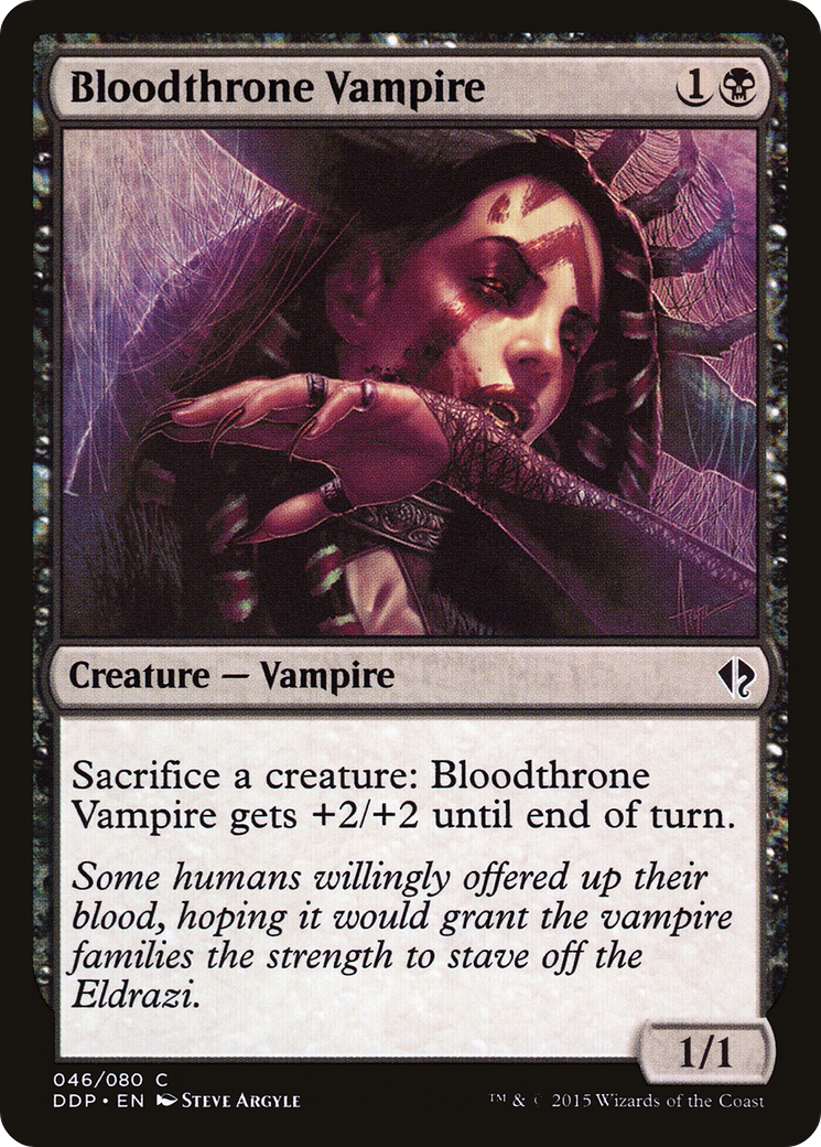 Image of Bloodthrone Vampire (DDP-046) - Duel Decks: Zendikar vs. Eldrazi