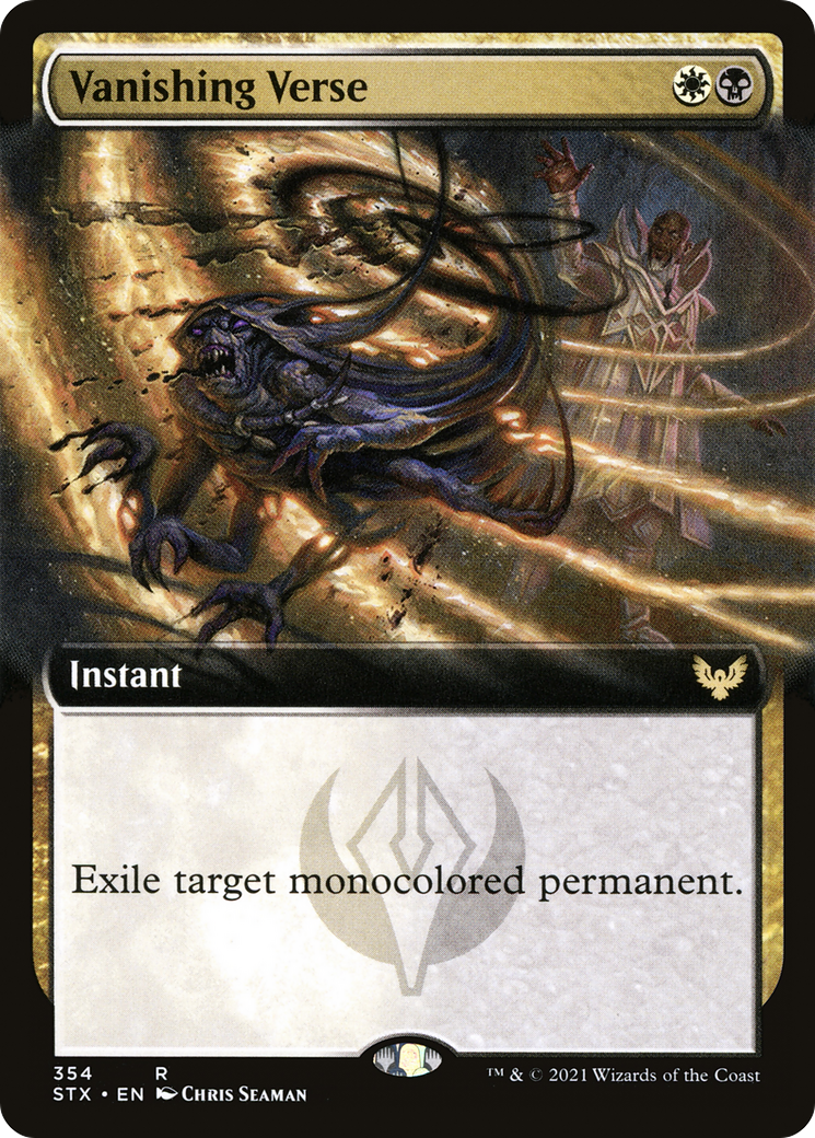 Image of Vanishing Verse (Extended Art) (STX-354) - Strixhaven: School of Mages: (Extended Art)