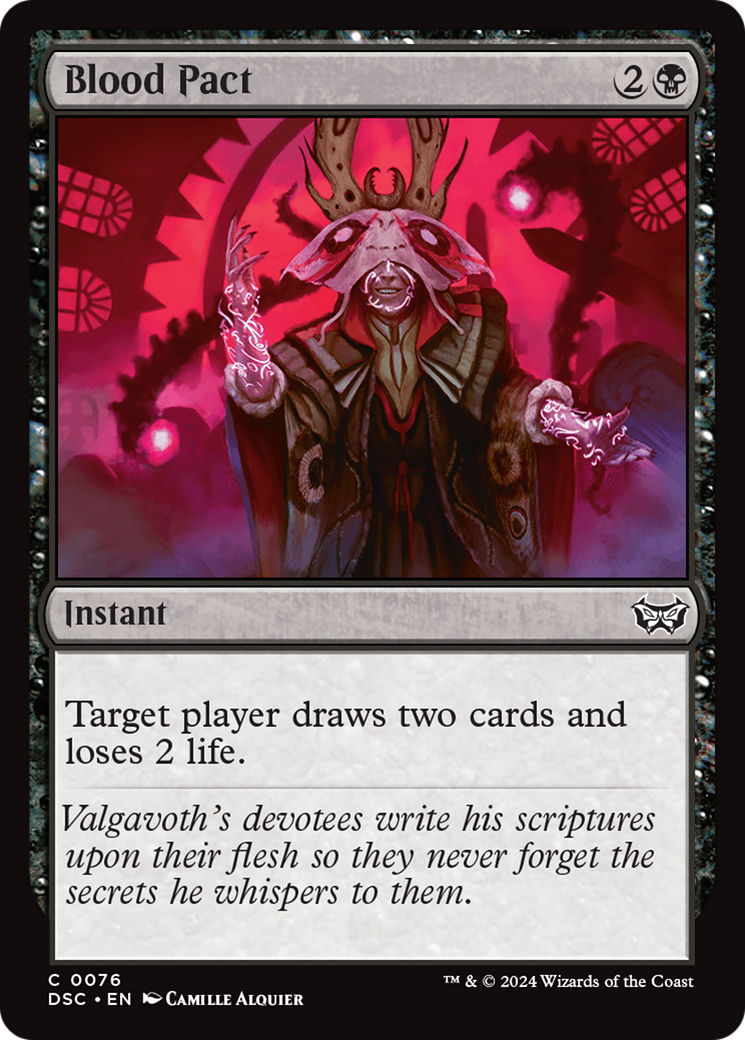 Image of Blood Pact (DSC-076) - Duskmourn: House of Horror Commander