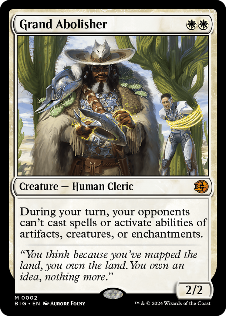 Image of Grand Abolisher (BIG-002) - The Big Score Foil