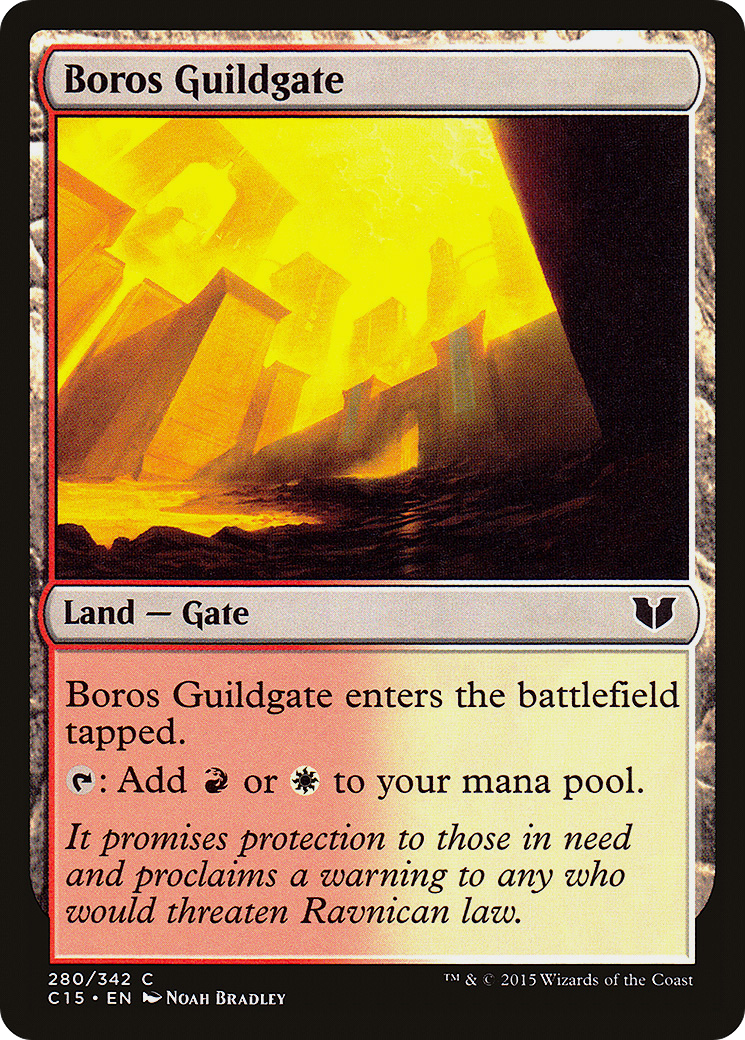 Image of Boros Guildgate (C15-280) - Commander 2015