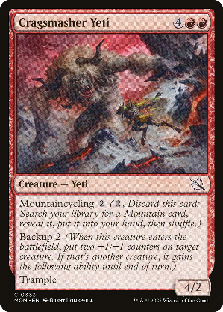 Image of Cragsmasher Yeti (MOM-333) - March of the Machine