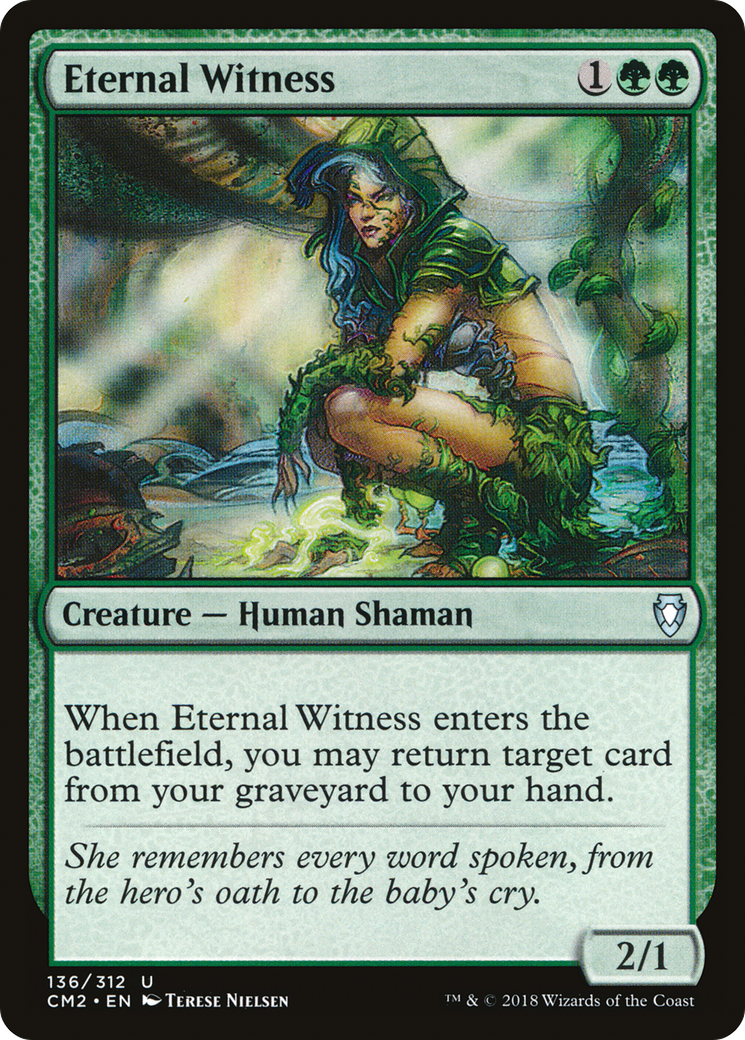 Image of Eternal Witness (CM2-136) - Commander Anthology Volume II