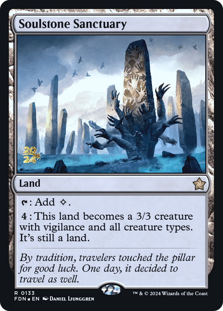 Image of Soulstone Sanctuary (PRE-133) - Foundations Promos Foil