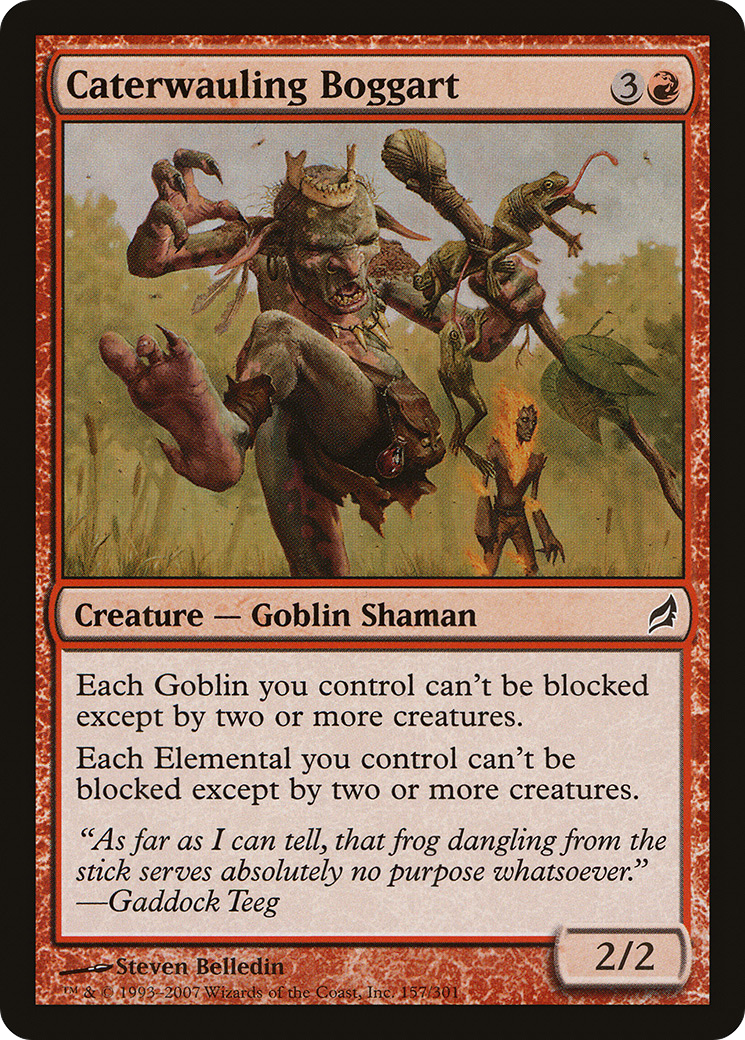 Image of Caterwauling Boggart (LRW-157) - Lorwyn