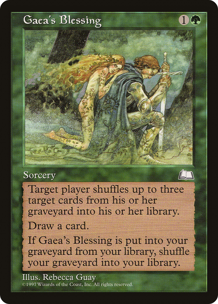 Image of Gaea's Blessing (WTH-) - Weatherlight