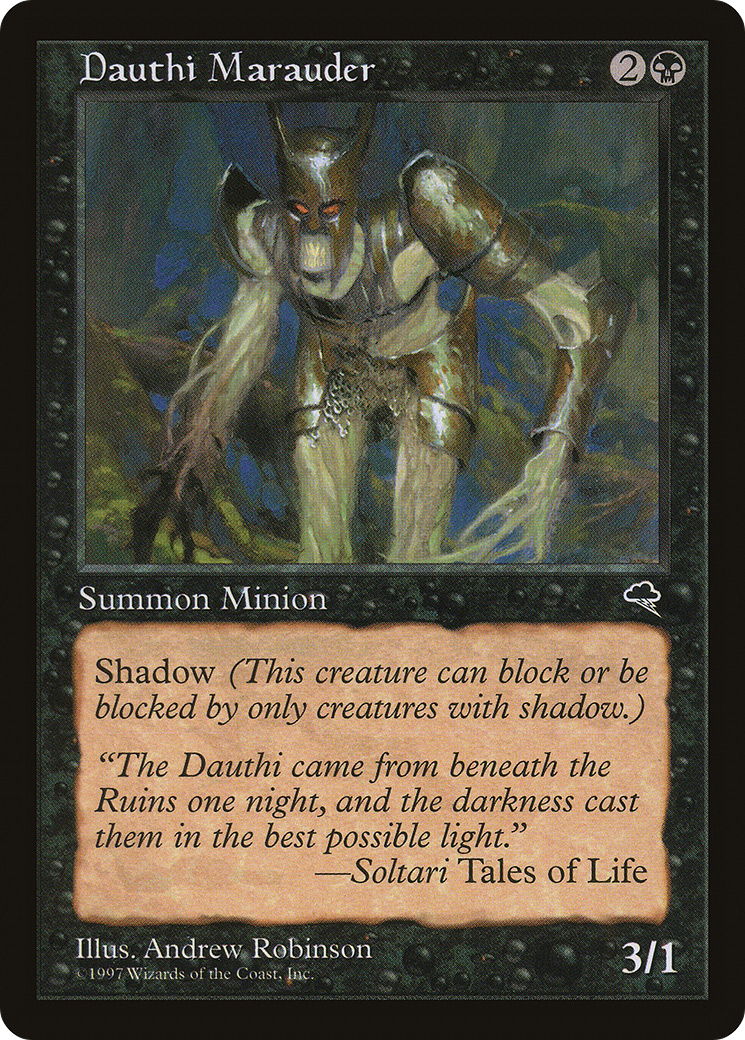 Image of Dauthi Marauder (TMP-123) - Tempest