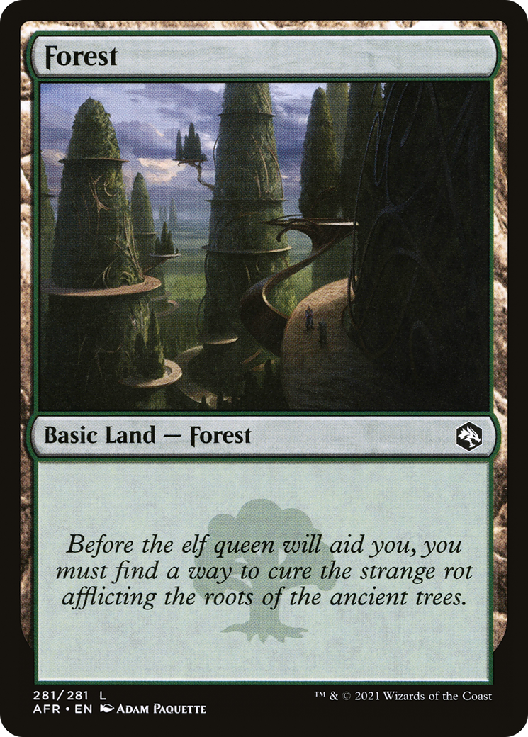Image of Forest (281) (AFR-281) - Adventures in the Forgotten Realms