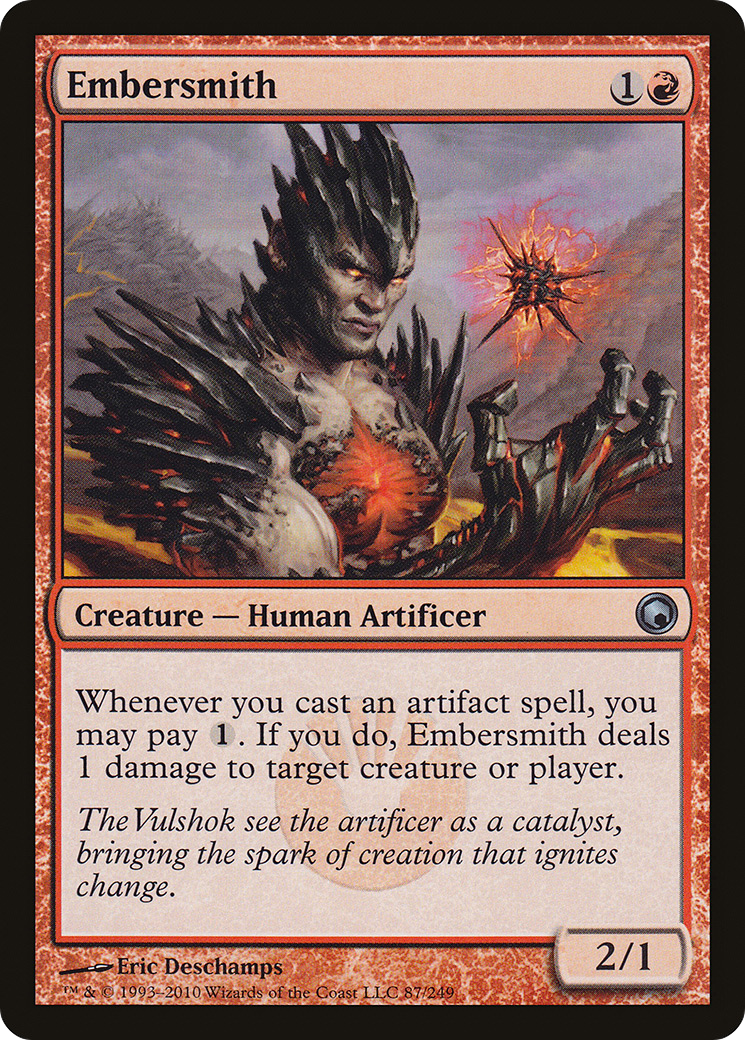 Image of Embersmith (SOM-087) - Scars of Mirrodin Foil